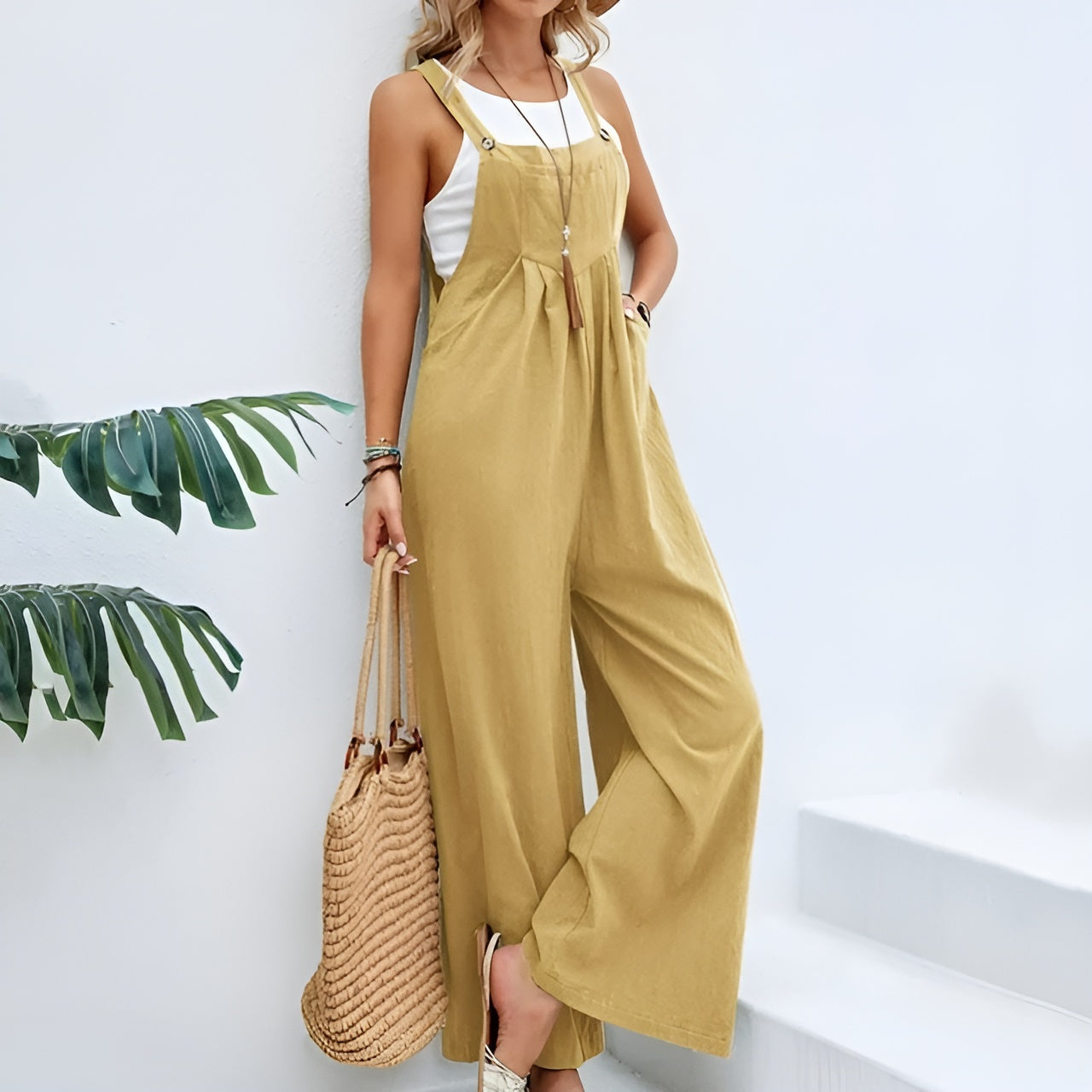 Women's Airy Fall Jumpsuit