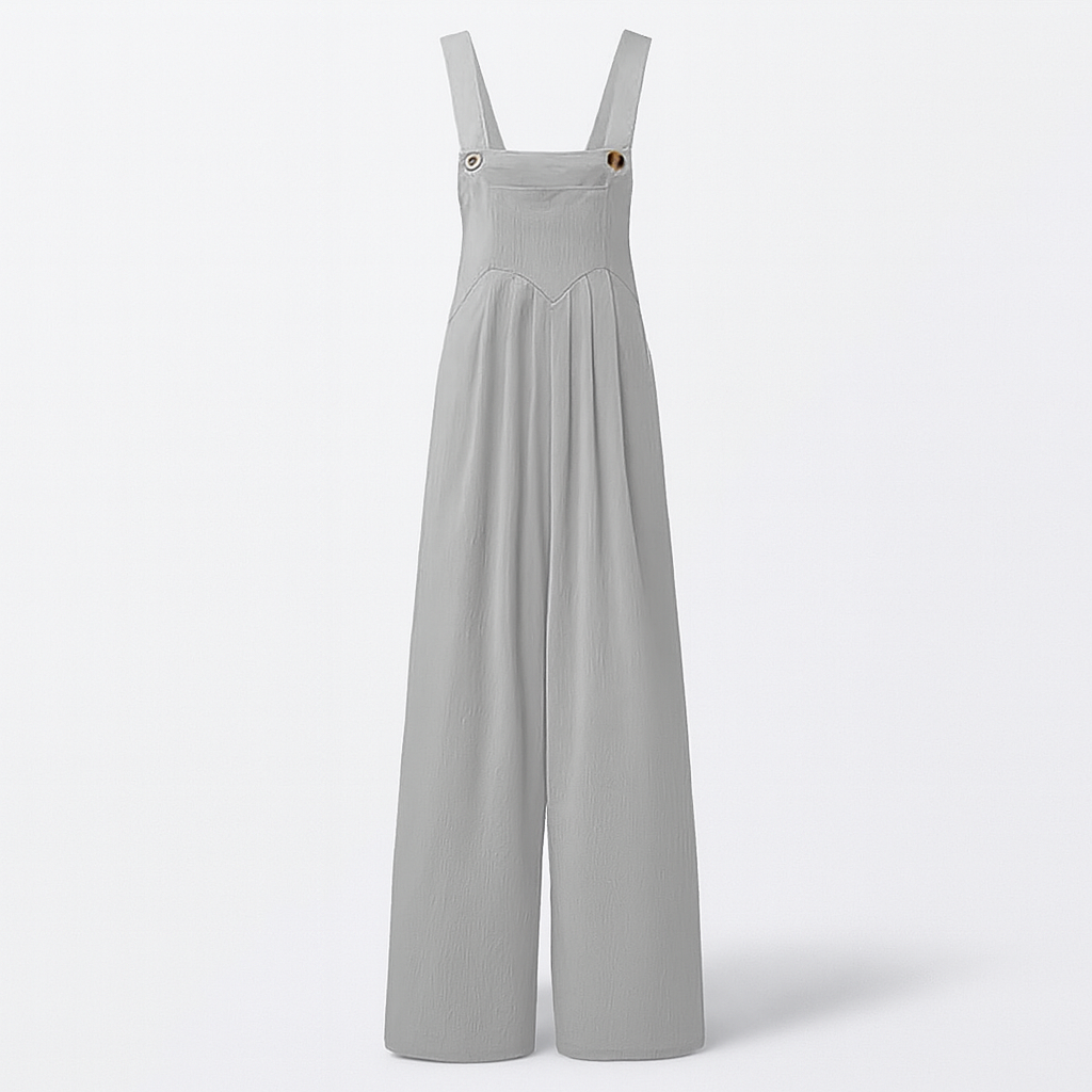 Grey Women's Airy Fall Jumpsuit