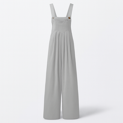 Grey Women's Airy Fall Jumpsuit