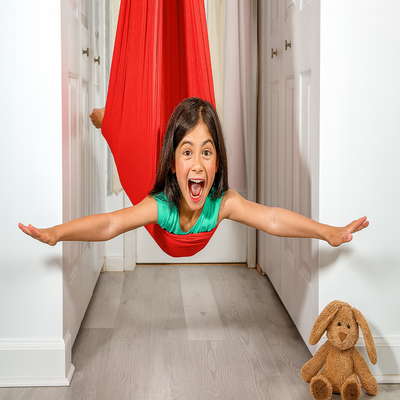 Sensory swing for children Indoor therapeutic cotton seat