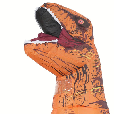 Inflatable Dinosaur Costume - T-Rex - Halloween Suit for Adults