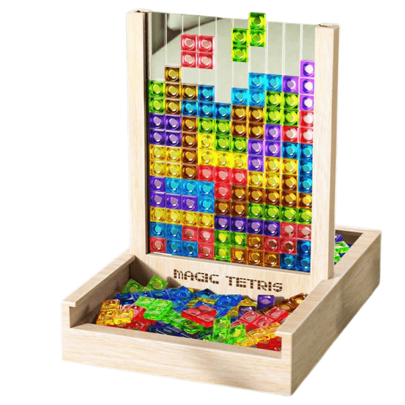 WOODTRIX - Φιλικό προς το περιβάλλον ξύλινο Tetris για παιδιά και ενήλικες
