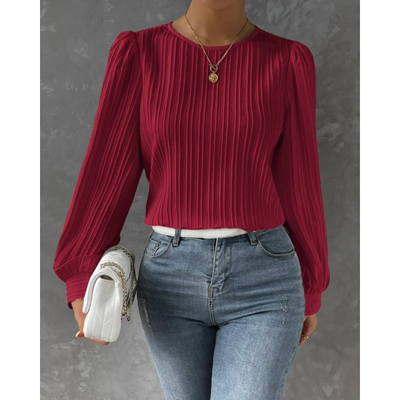 Aileen | Occasion femme Blouse élégante | Manches longues