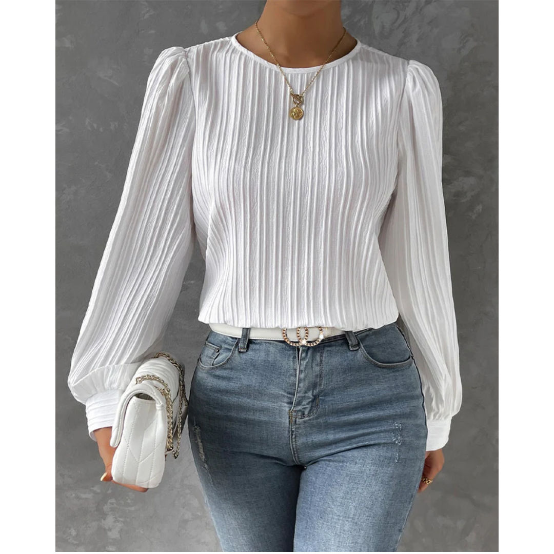 Aileen | Occasion femme Blouse élégante | Manches longues