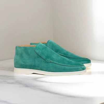 Paris Suède Moccasins Haute