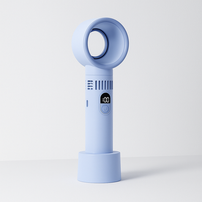 Blue Bladeless USB Fan