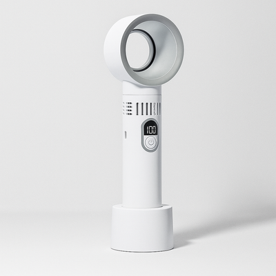 White Bladeless USB Fan