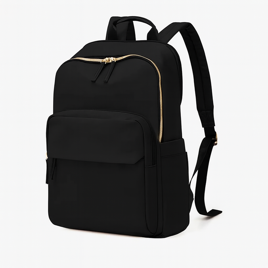 Black Spacious backpack (20-35 liters)