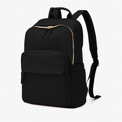 Black Spacious backpack (20-35 liters)