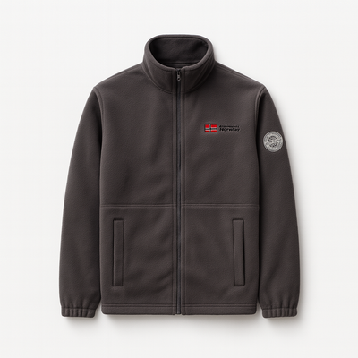 Gray Ultra-Soft Fleece Jacket