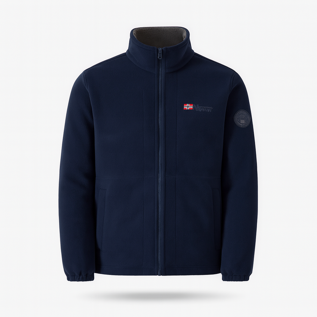 Marine Blue Ultra-Soft Fleece Jacket