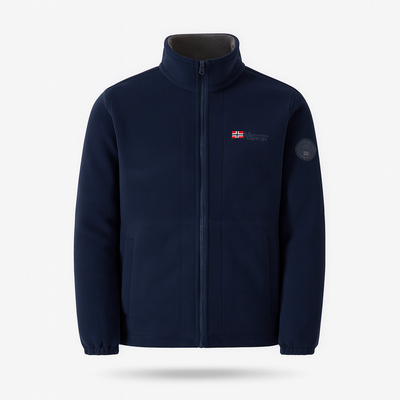 Marine Blue Ultra-Soft Fleece Jacket