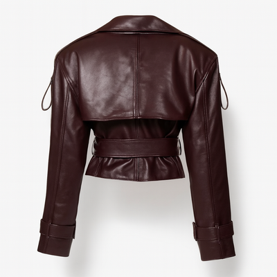 Dark brown Leather Jacket