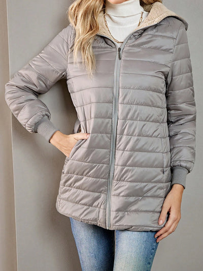 Jacheta de iarnă matlasată a lui Sophie - Ultra-confortabilă și elegantă pentru zilele friguroase