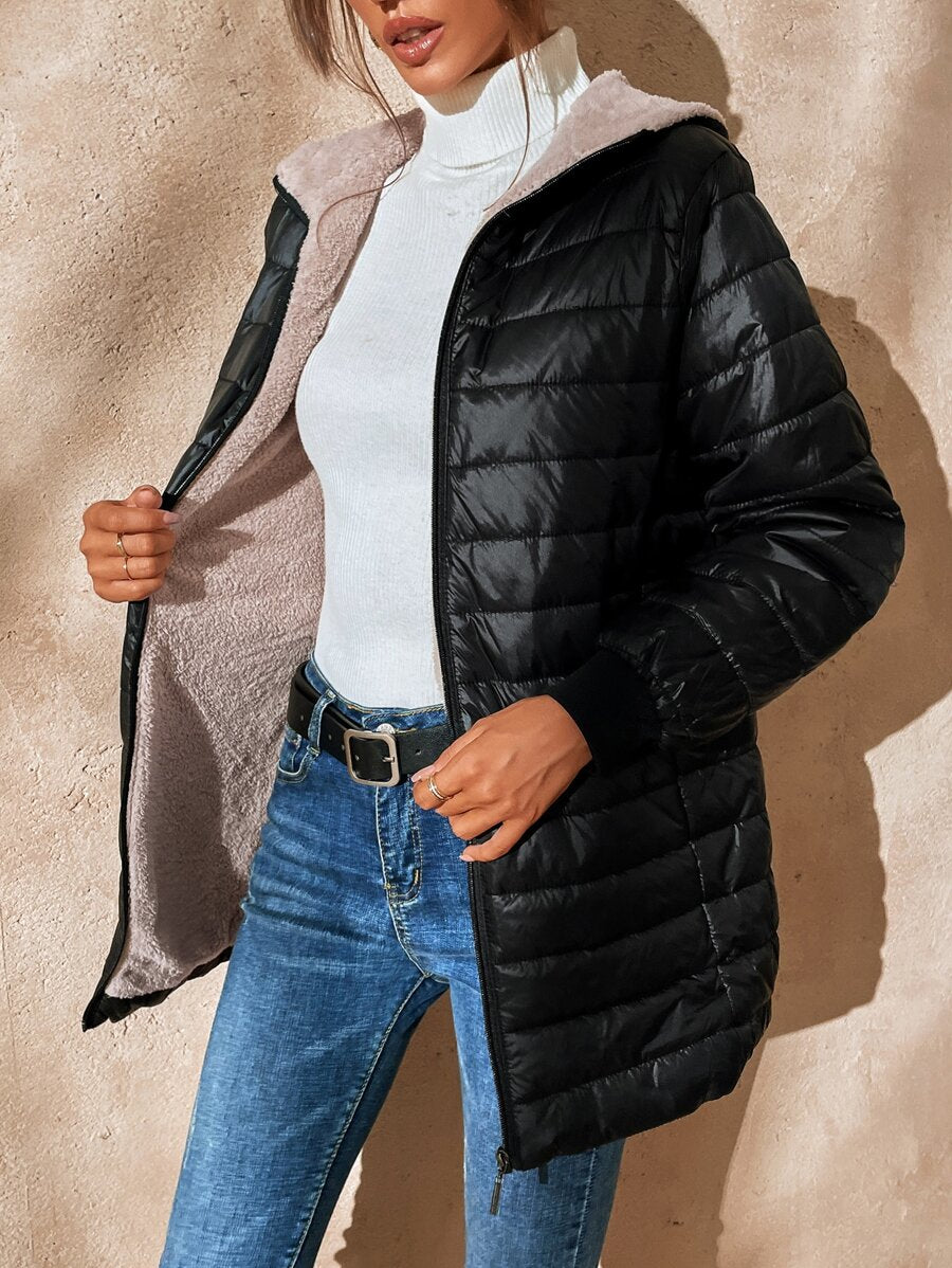 Jacheta de iarnă matlasată a lui Sophie - Ultra-confortabilă și elegantă pentru zilele friguroase