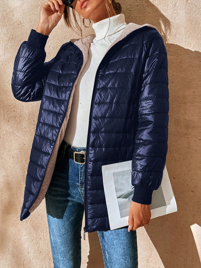 Jacheta de iarnă matlasată a lui Sophie - Ultra-confortabilă și elegantă pentru zilele friguroase