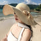 Chapeau de soleil pour femmes avec bord flexible et couronne minimaliste