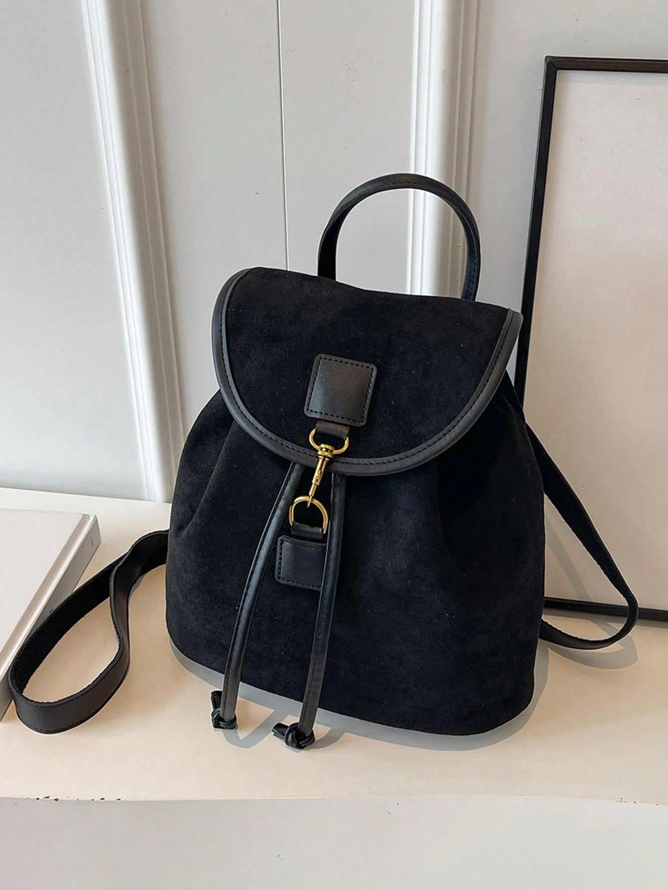 retro backpack for women