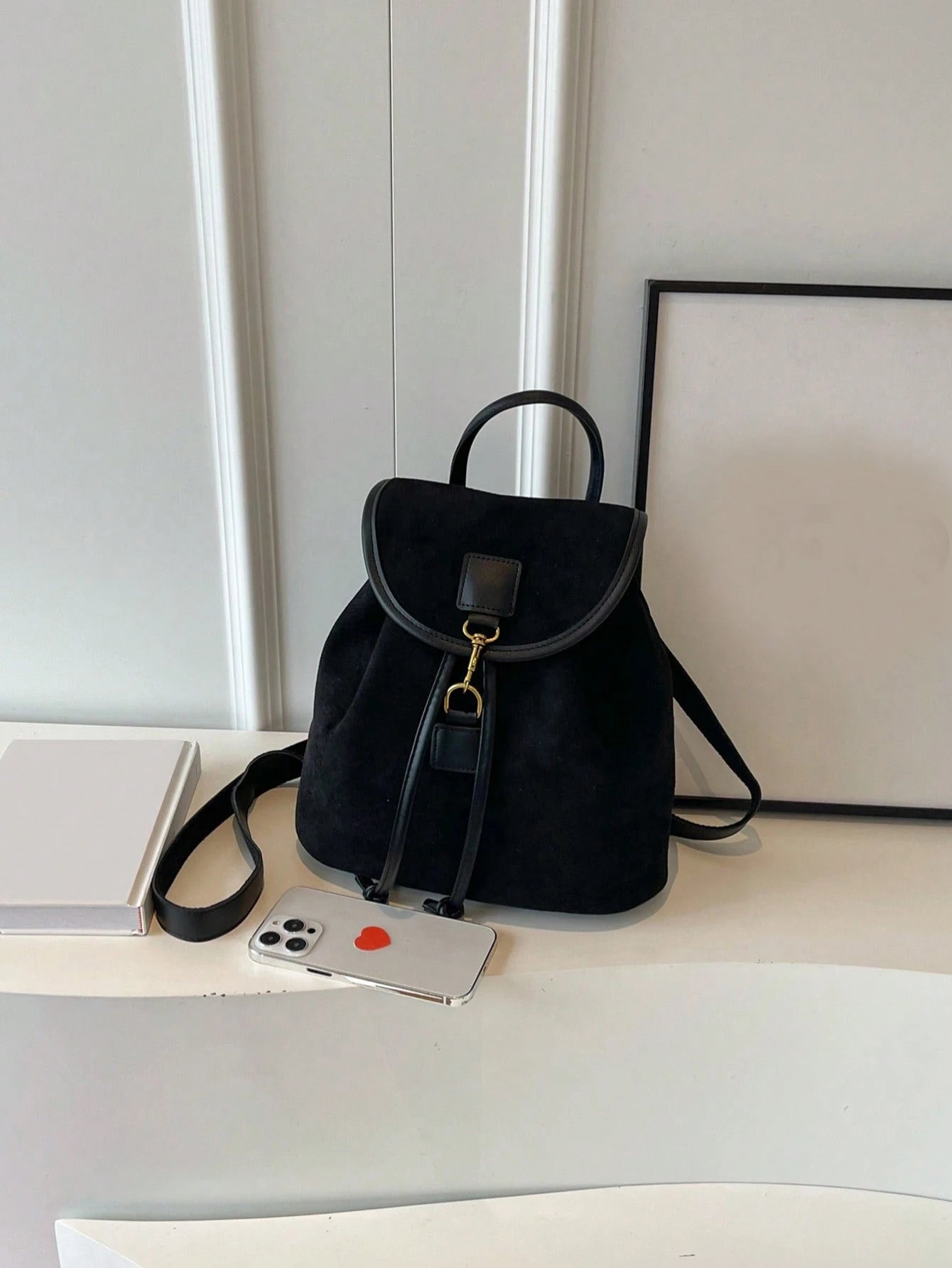 retro backpack for women