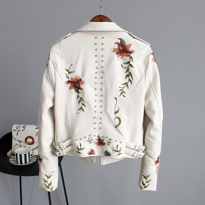 Veste en cuir végétalien pour femme - Nerissa
