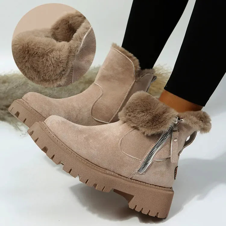 Sofia | Bottes orthopédiques en peluche