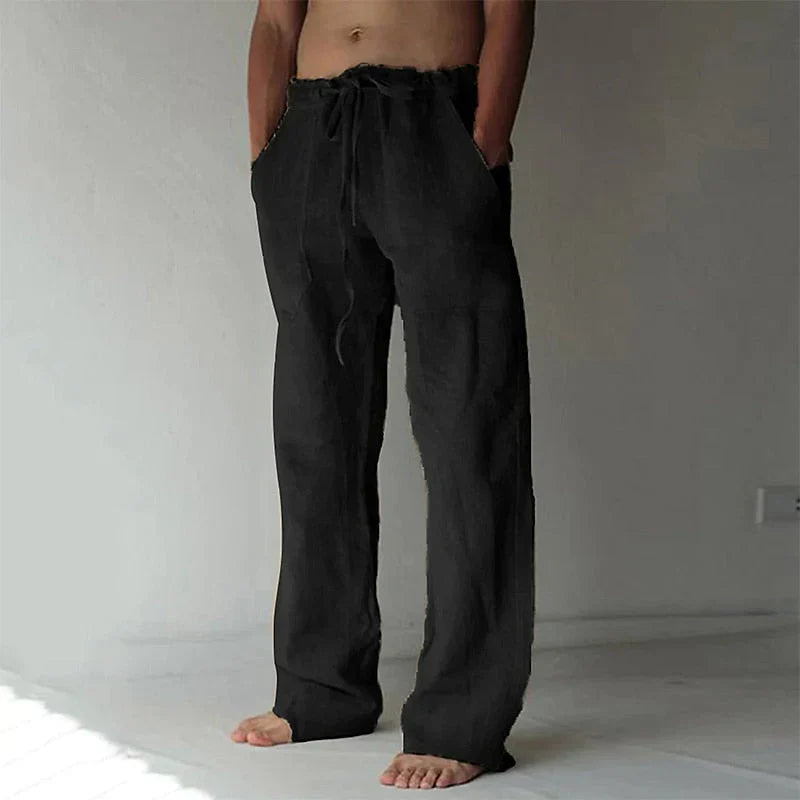 Arthur - pantalon large en lin pour homme