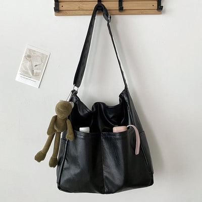 Stephanie - Sac à dos en cuir végétal souple texturé de grande capacité