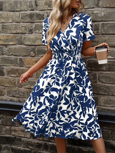 Nina - Robe portefeuille élégante et confortable pour femme