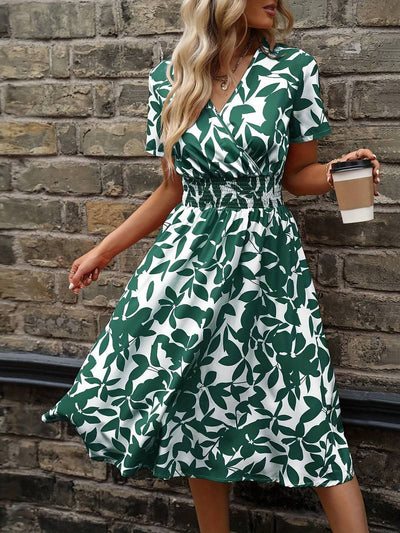Nina - Robe portefeuille élégante et confortable pour femme