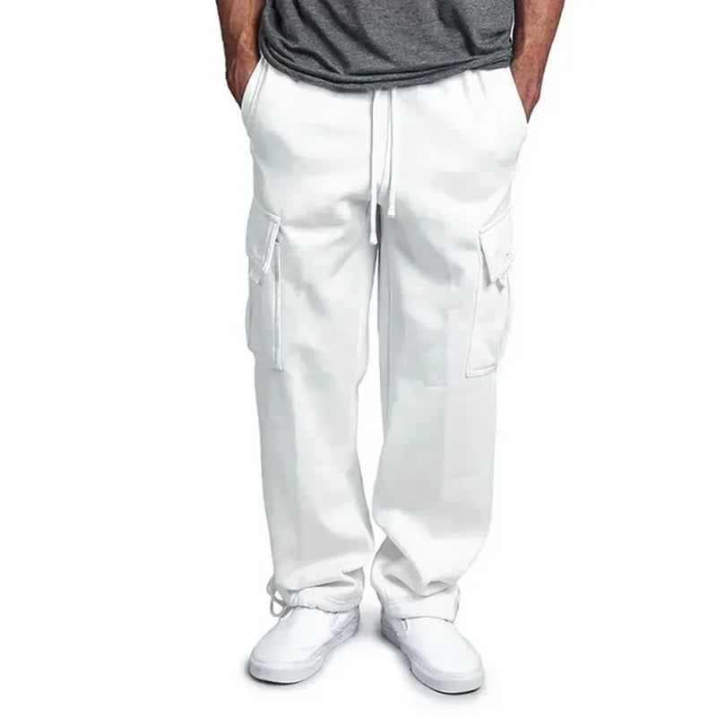 Pantalones deportivos cargo de polar Ultimate Comfort para hombre