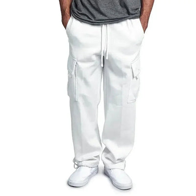 Pantalones deportivos cargo de polar Ultimate Comfort para hombre
