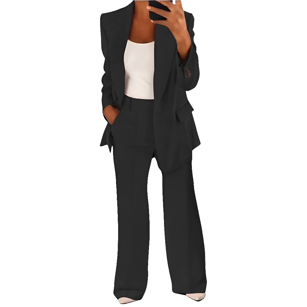 Vanessa | Blazer femme | Ensemble blazer confortable et chic | Tenue décontractée et habillée