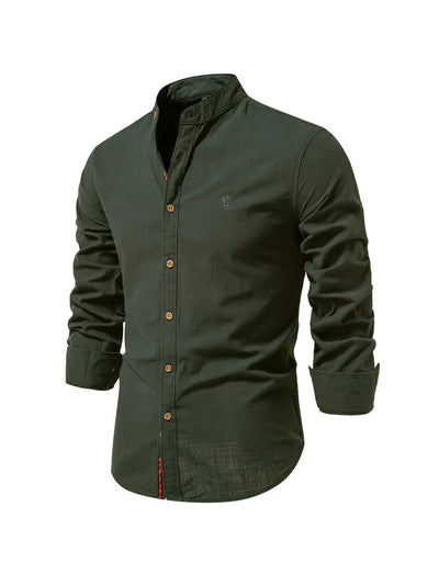 Bartosz - Hommes Chemise à manches longues | Chemise classique de loisirs en coton dans de nombreuses couleurs