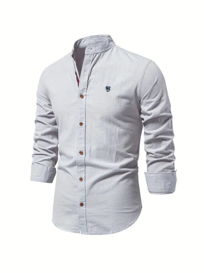 Bartosz - Hommes Chemise à manches longues | Chemise classique de loisirs en coton dans de nombreuses couleurs