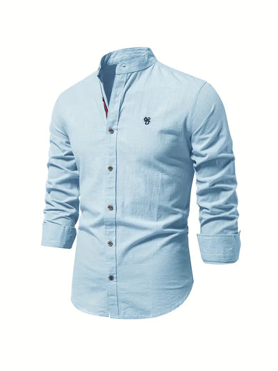 Bartosz - Hommes Chemise à manches longues | Chemise classique de loisirs en coton dans de nombreuses couleurs