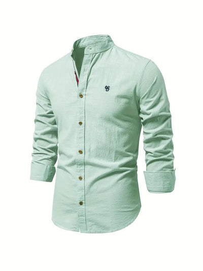Bartosz - Hommes Chemise à manches longues | Chemise classique de loisirs en coton dans de nombreuses couleurs
