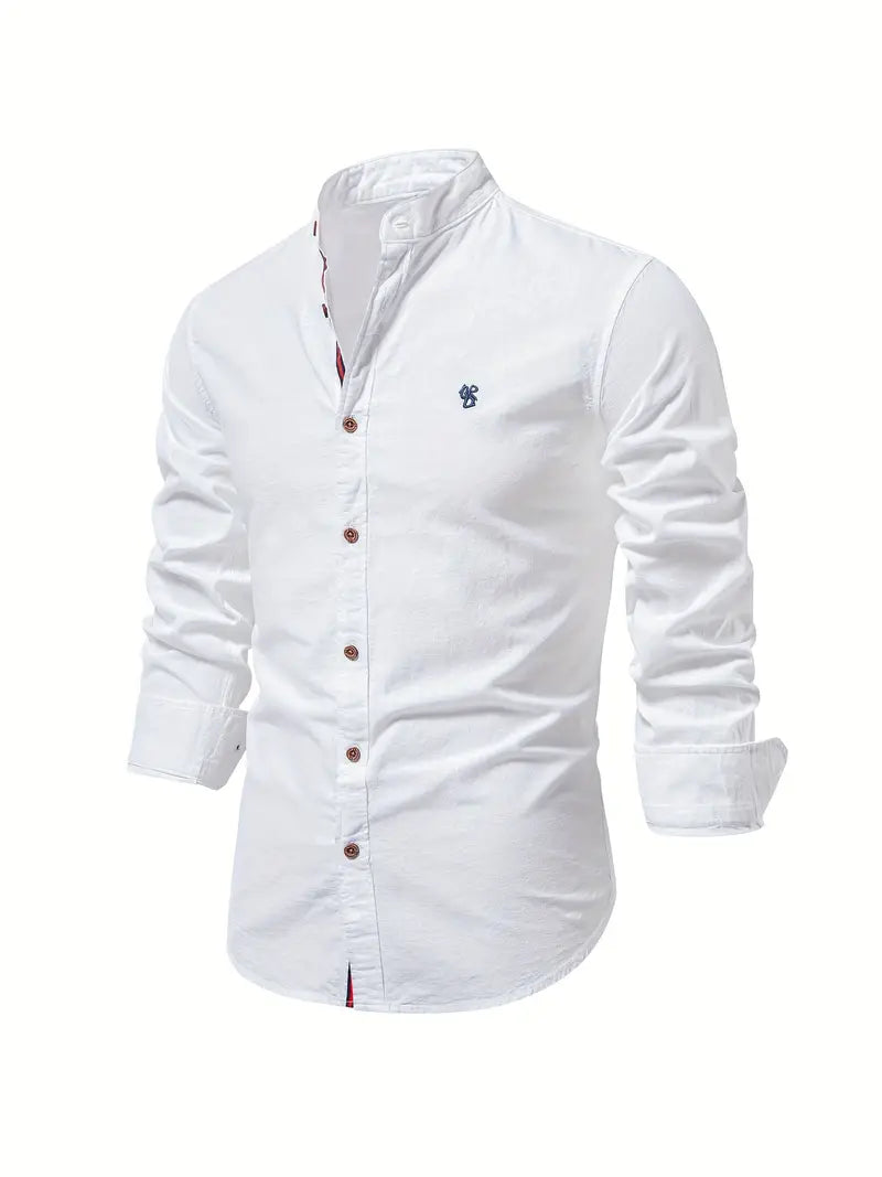 Bartosz - Hommes Chemise à manches longues | Chemise classique de loisirs en coton dans de nombreuses couleurs
