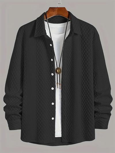 Camicia elasticizzata da uomo: comfort moderno con un tocco classico