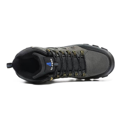 Bottes en cuir Outdoor Chaussures de randonnée étanches Vert