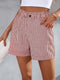 Gertrude - Pantalón rayado con bolsillos oblicuos