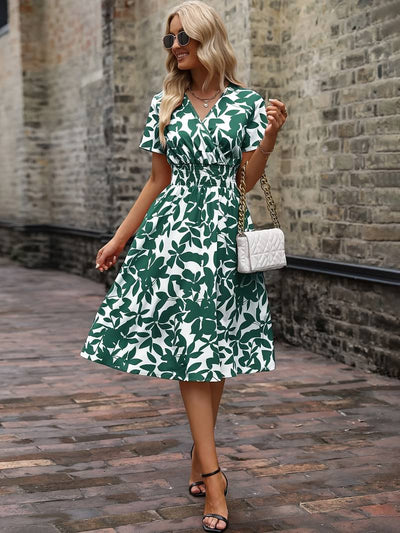 Nina - Robe portefeuille élégante et confortable pour femme