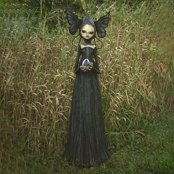 MysticWitch | Sculptures de sorcières effrayantes – Art sombre et étrange, décoration d'Halloween, décoration d'intérieur gothique