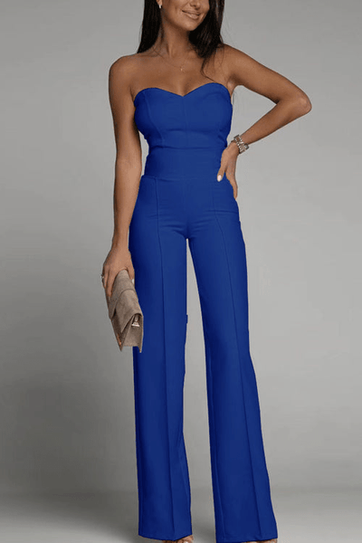 Charlie | Combinaison élégante sans bretelles | Ensemble femme