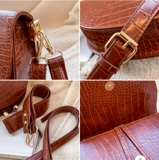 Chelsey Sac à bandoulière | Un sac cool avec un imprimé crocodile