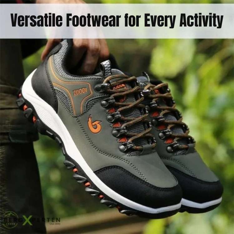 Chaussures de randonnée polyvalentes, robustes et confortables, idéales pour toutes les activités extérieures. Design moderne avec semelle antidérapante.