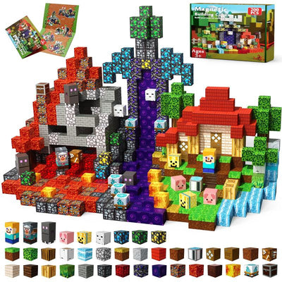Jeu de blocs de construction magnétiques pour enfants