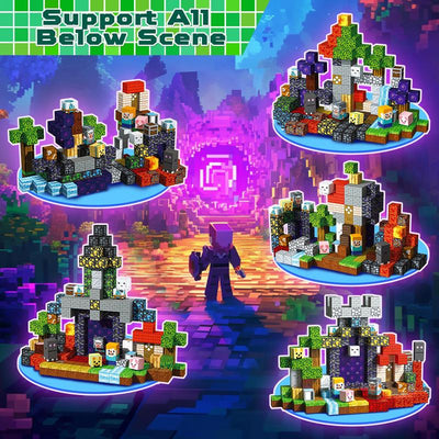 Jeu de blocs de construction magnétiques pour enfants