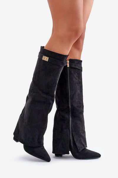 Apollonia |  Bottes Chic à Femmes Hauteur de Genou