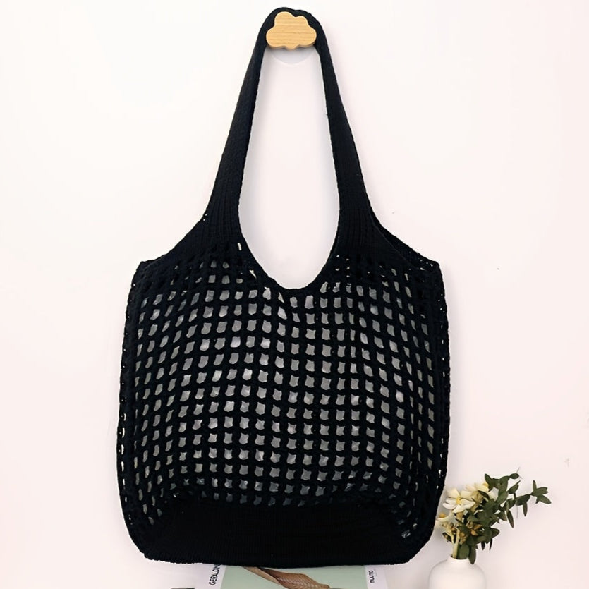 Cynthia | Sac fourre-tout tissé à la mode - parfait pour les voyages d'été