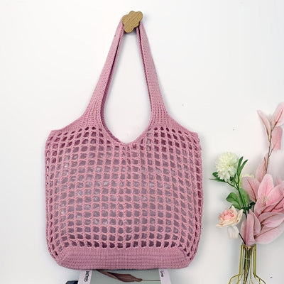 Cynthia | Sac fourre-tout tissé à la mode - parfait pour les voyages d'été